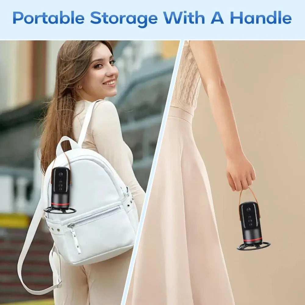 PulseFlow Gimbal - 360° Rotation, Auto Tracking, Stabilize Shots for Phone, Perfect for Vlogging & Live Streaming, Easy To Use