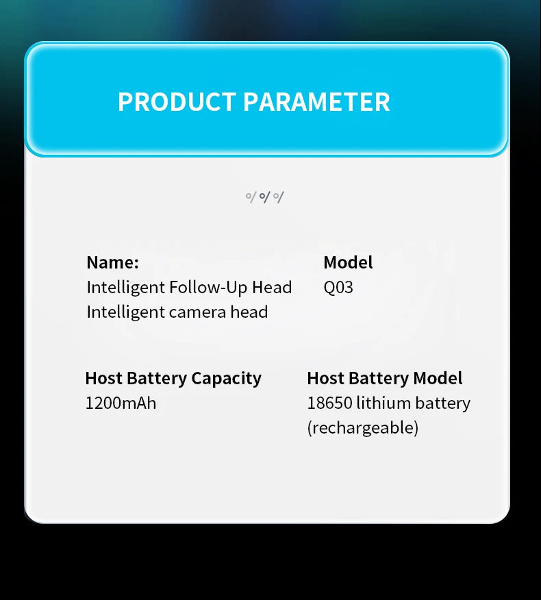PulseFlow Gimbal - 360° Rotation, Auto Tracking, Stabilize Shots for Phone, Perfect for Vlogging & Live Streaming, Easy To Use